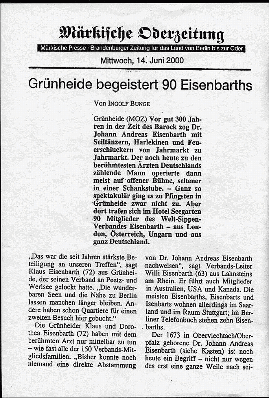 Das Hotel-Debakel wurde schnell vergessen durch einen schönen Schiffsausflug. Außerdem gab es ein tolles Lokal am alten Bahnhof in der Nähe, wo alle Eisenbärthe zusammensitzen konnten und gut bedient wurden.